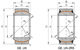 TONJO Spherical plain bearing